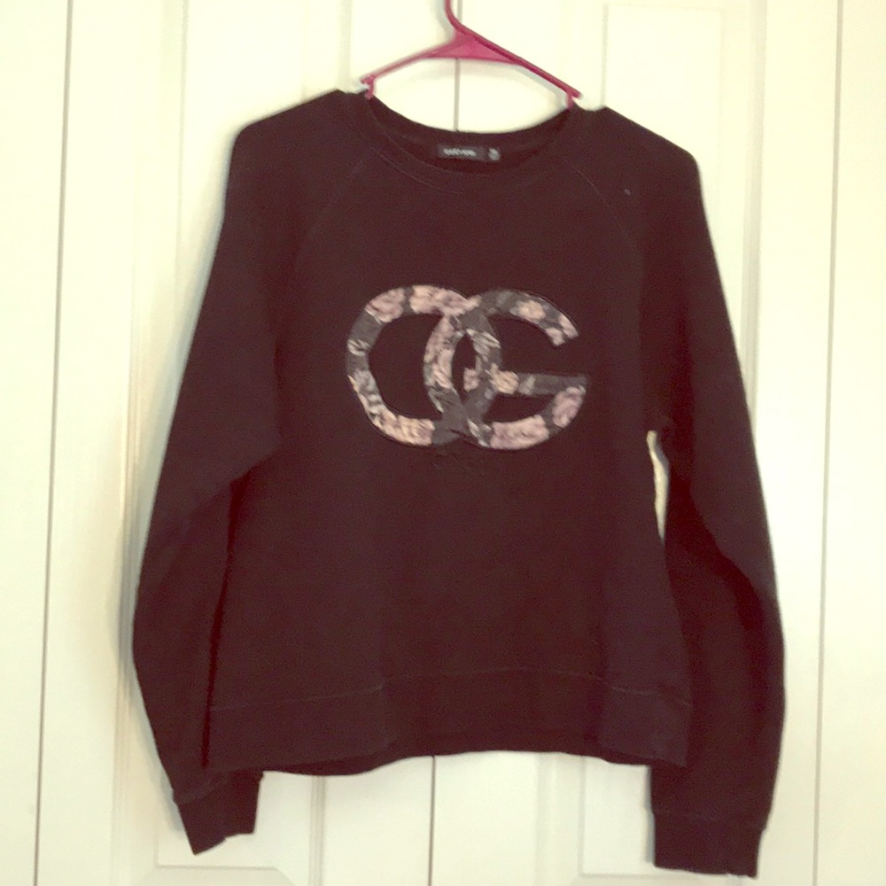 OBEY black long sleeve pullover